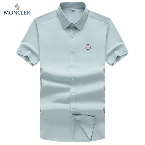 Cheap Moncler Shirts Short Sleeved For Unisex #1251403 Replica Wholesale [$38.00 USD] [ITEM#1251403] on Replica Moncler Shirts