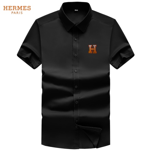 Cheap Hermes Shirts Short Sleeved For Unisex #1251407 Replica Wholesale [$38.00 USD] [ITEM#1251407] on Replica Hermes Shirts