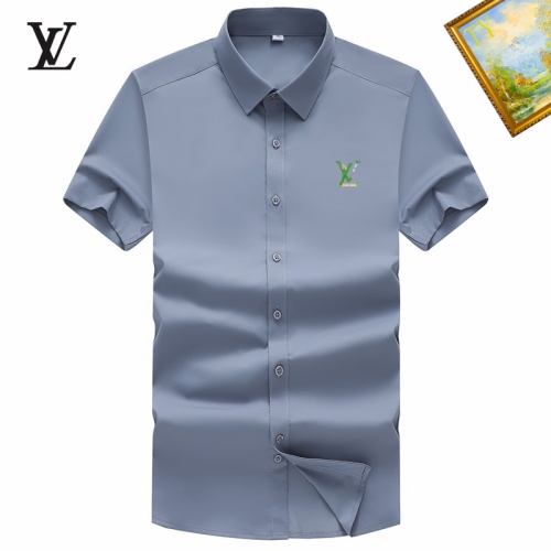 Cheap Louis Vuitton LV Shirts Short Sleeved For Unisex #1251435 Replica Wholesale [$38.00 USD] [ITEM#1251435] on Replica Louis Vuitton LV Shirts