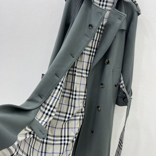 Cheap Burberry Trench Coat Long Sleeved For Women #1251440 Replica Wholesale [$225.00 USD] [ITEM#1251440] on Replica Burberry Trench Coat