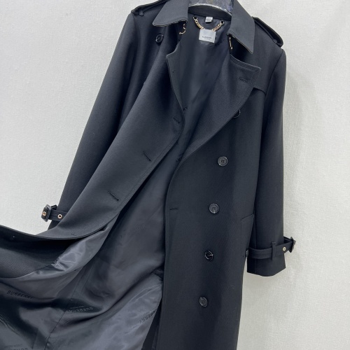 Cheap Burberry Trench Coat Long Sleeved For Women #1251443 Replica Wholesale [$202.00 USD] [ITEM#1251443] on Replica Burberry Trench Coat