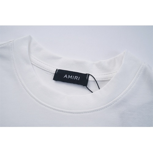 Cheap Amiri T-Shirts Short Sleeved For Unisex #1251453 Replica Wholesale [$34.00 USD] [ITEM#1251453] on Replica Amiri T-Shirts