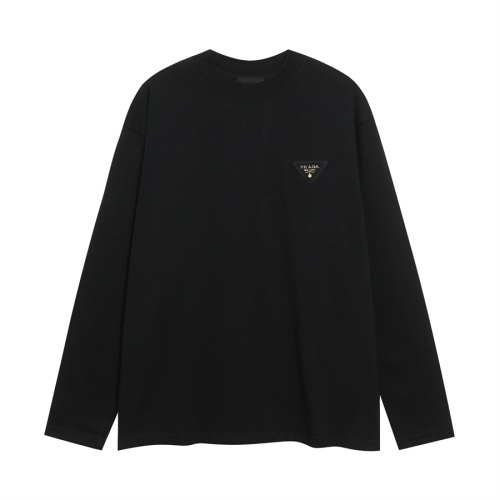 Cheap Prada T-Shirts Long Sleeved For Unisex #1251486 Replica Wholesale [$56.00 USD] [ITEM#1251486] on Replica Prada T-Shirts