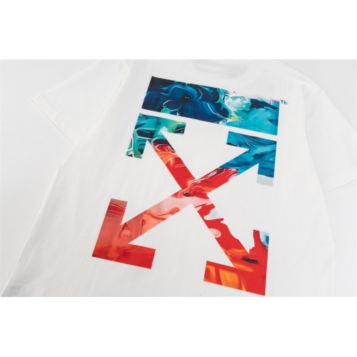 Cheap Off-White T-Shirts Short Sleeved For Men #1251498 Replica Wholesale [$34.00 USD] [ITEM#1251498] on Replica Off-White T-Shirts