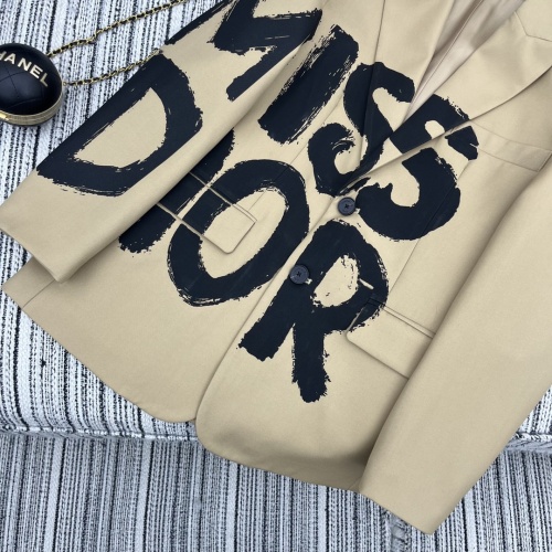 Cheap Christian Dior Jackets Long Sleeved For Women #1251505 Replica Wholesale [$108.00 USD] [ITEM#1251505] on Replica Christian Dior Jackets