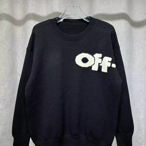 Cheap Off-White Sweaters Long Sleeved For Unisex #1251516 Replica Wholesale [$52.00 USD] [ITEM#1251516] on Replica Off-White Sweaters