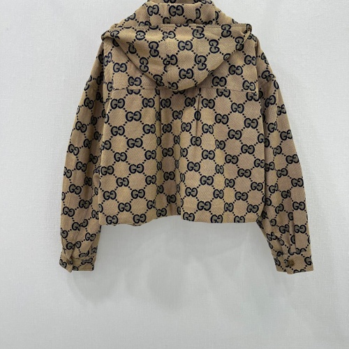 Cheap Gucci Jackets Long Sleeved For Women #1251556 Replica Wholesale [$118.00 USD] [ITEM#1251556] on Replica Gucci Jackets