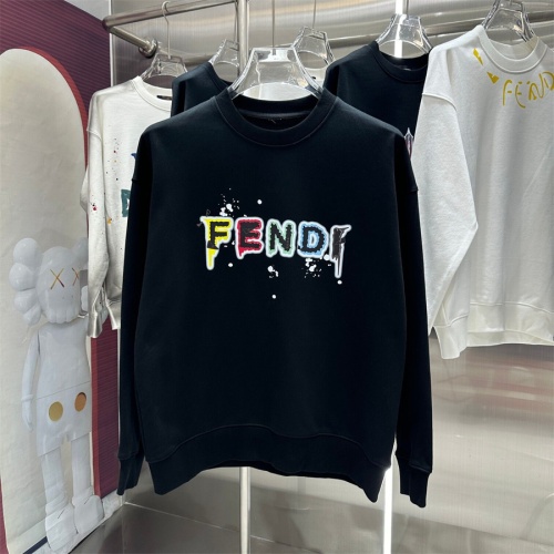 Cheap Fendi Hoodies Long Sleeved For Unisex #1251589 Replica Wholesale [$60.00 USD] [ITEM#1251589] on Replica Fendi Hoodies