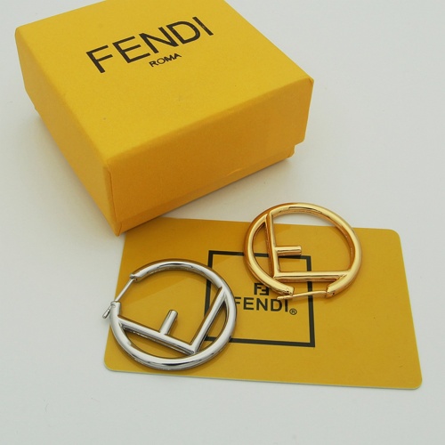 Cheap Fendi Earrings For Women #1251616 Replica Wholesale [$32.00 USD] [ITEM#1251616] on Replica Fendi Earrings