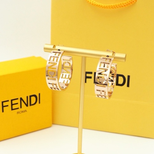 Cheap Fendi Earrings For Women #1251618 Replica Wholesale [$32.00 USD] [ITEM#1251618] on Replica Fendi Earrings