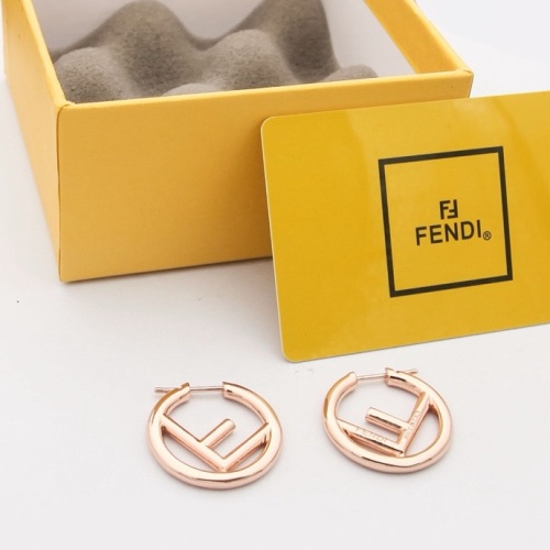 Cheap Fendi Earrings For Women #1251621 Replica Wholesale [$29.00 USD] [ITEM#1251621] on Replica Fendi Earrings