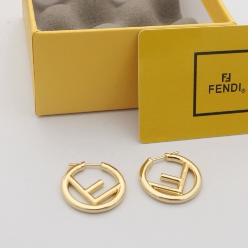 Cheap Fendi Earrings For Women #1251622 Replica Wholesale [$29.00 USD] [ITEM#1251622] on Replica Fendi Earrings