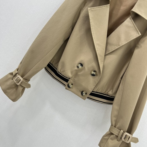 Cheap Prada Jackets Long Sleeved For Women #1251631 Replica Wholesale [$122.00 USD] [ITEM#1251631] on Replica Prada Jackets