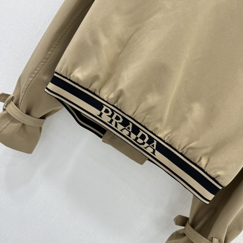 Cheap Prada Jackets Long Sleeved For Women #1251631 Replica Wholesale [$122.00 USD] [ITEM#1251631] on Replica Prada Jackets