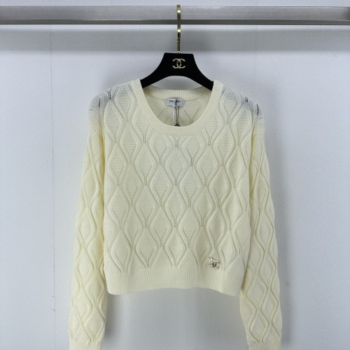 Cheap Chanel Sweaters Long Sleeved For Women #1251669 Replica Wholesale [$80.00 USD] [ITEM#1251669] on Replica Chanel Sweaters