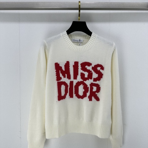 Cheap Christian Dior Sweaters Long Sleeved For Women #1251688 Replica Wholesale [$88.00 USD] [ITEM#1251688] on Replica Christian Dior Sweaters