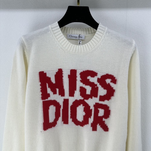 Cheap Christian Dior Sweaters Long Sleeved For Women #1251688 Replica Wholesale [$88.00 USD] [ITEM#1251688] on Replica Christian Dior Sweaters