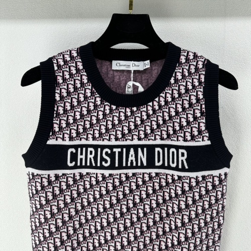 Cheap Christian Dior Sweaters Sleeveless For Women #1251697 Replica Wholesale [$80.00 USD] [ITEM#1251697] on Replica Christian Dior Sweaters