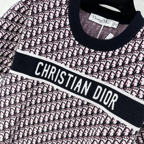 Cheap Christian Dior Sweaters Short Sleeved For Women #1251699 Replica Wholesale [$88.00 USD] [ITEM#1251699] on Replica Christian Dior Sweaters