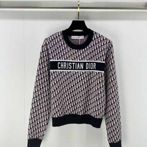 Cheap Christian Dior Sweaters Long Sleeved For Women #1251702 Replica Wholesale [$96.00 USD] [ITEM#1251702] on Replica Christian Dior Sweaters