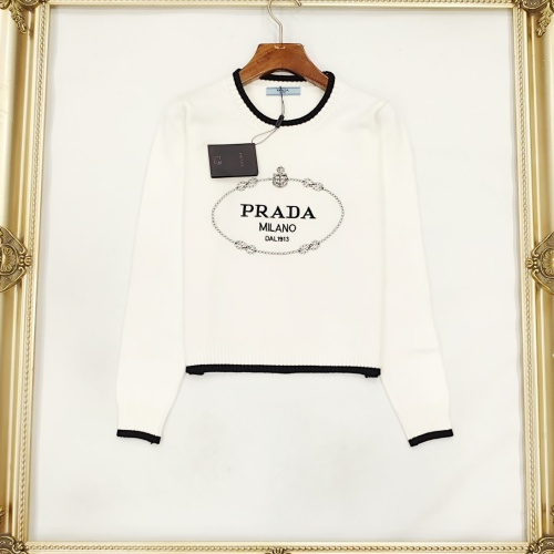 Cheap Prada Sweater Long Sleeved For Women #1251722 Replica Wholesale [$64.00 USD] [ITEM#1251722] on Replica Prada Sweater