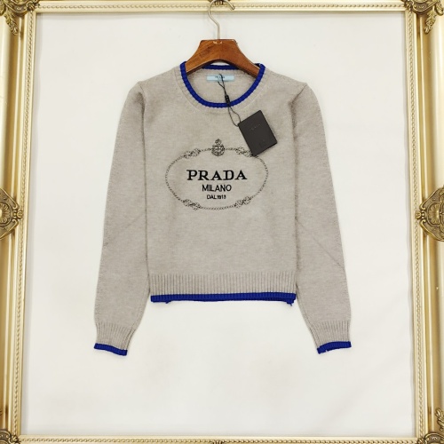 Cheap Prada Sweater Long Sleeved For Women #1251723 Replica Wholesale [$64.00 USD] [ITEM#1251723] on Replica Prada Sweater