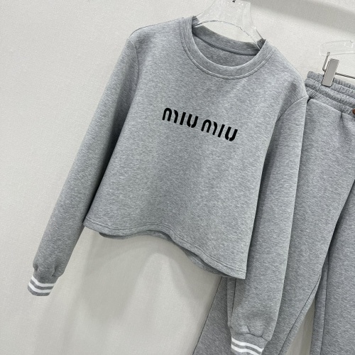 Cheap MIU MIU Tracksuits Long Sleeved For Women #1251783 Replica Wholesale [$140.00 USD] [ITEM#1251783] on Replica MIU MIU Tracksuits