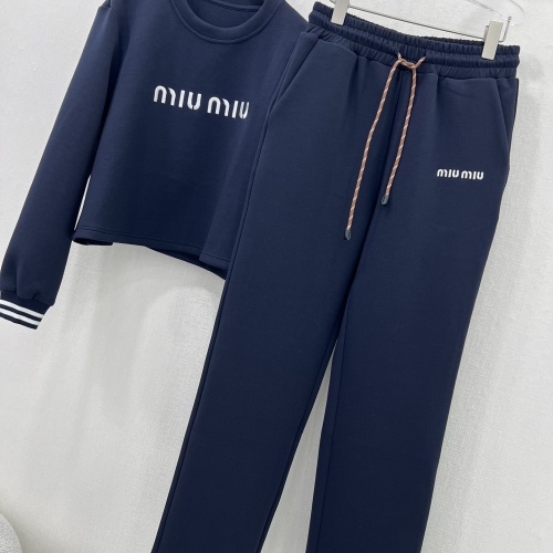 Cheap MIU MIU Tracksuits Long Sleeved For Women #1251785 Replica Wholesale [$140.00 USD] [ITEM#1251785] on Replica MIU MIU Tracksuits