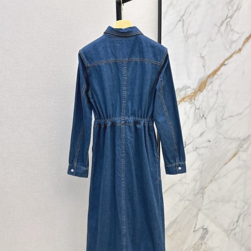 Cheap MIU MIU Dresses Long Sleeved For Women #1251824 Replica Wholesale [$100.00 USD] [ITEM#1251824] on Replica MIU MIU Dresses