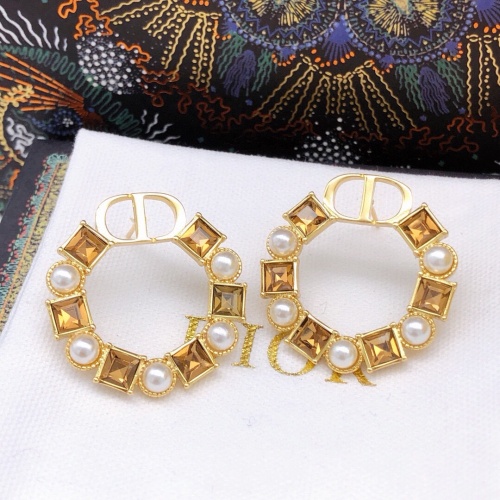 Cheap Christian Dior Earrings For Women #1251827 Replica Wholesale [$29.00 USD] [ITEM#1251827] on Replica Christian Dior Earrings