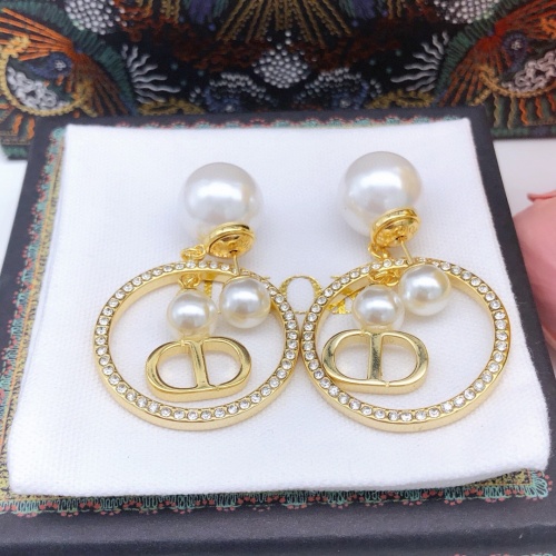 Cheap Christian Dior Earrings For Women #1251832 Replica Wholesale [$29.00 USD] [ITEM#1251832] on Replica Christian Dior Earrings