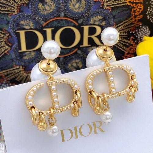 Cheap Christian Dior Earrings For Women #1251837 Replica Wholesale [$29.00 USD] [ITEM#1251837] on Replica Christian Dior Earrings