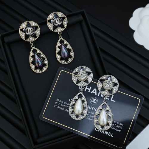 Cheap Chanel Earrings For Women #1251848 Replica Wholesale [$36.00 USD] [ITEM#1251848] on Replica Chanel Earrings