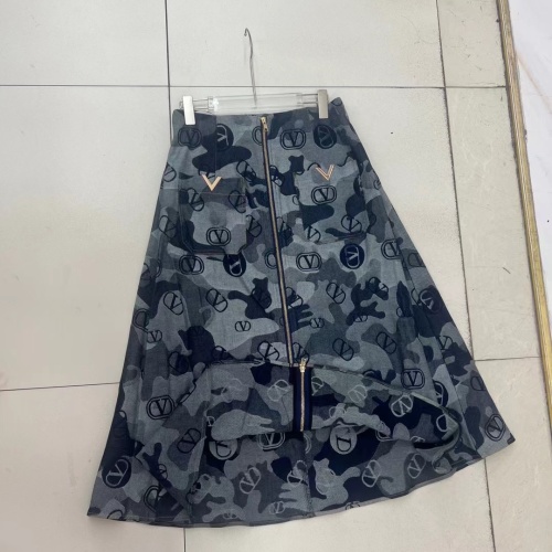 Cheap Valentino Midi Skirt For Women #1251865 Replica Wholesale [$92.00 USD] [ITEM#1251865] on Replica Valentino Skirts