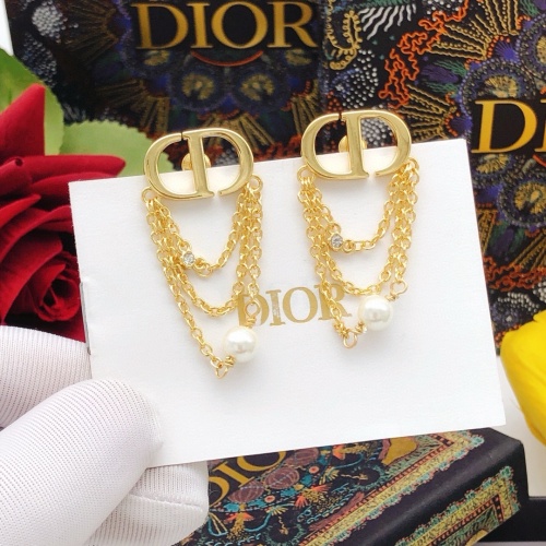 Cheap Christian Dior Earrings For Women #1251871 Replica Wholesale [$27.00 USD] [ITEM#1251871] on Replica Christian Dior Earrings