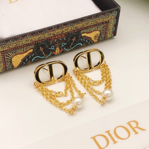 Cheap Christian Dior Earrings For Women #1251871 Replica Wholesale [$27.00 USD] [ITEM#1251871] on Replica Christian Dior Earrings