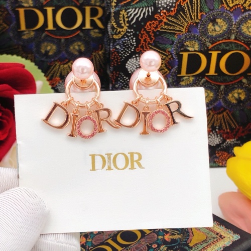 Cheap Christian Dior Earrings For Women #1251872 Replica Wholesale [$27.00 USD] [ITEM#1251872] on Replica Christian Dior Earrings