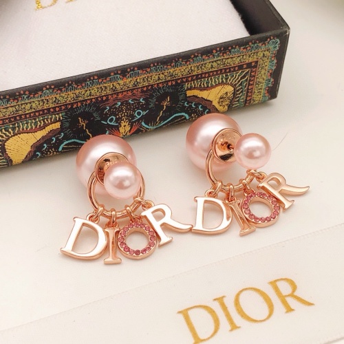 Cheap Christian Dior Earrings For Women #1251872 Replica Wholesale [$27.00 USD] [ITEM#1251872] on Replica Christian Dior Earrings