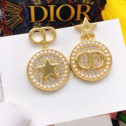 Cheap Christian Dior Earrings For Women #1251874 Replica Wholesale [$27.00 USD] [ITEM#1251874] on Replica Christian Dior Earrings