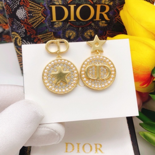 Cheap Christian Dior Earrings For Women #1251874 Replica Wholesale [$27.00 USD] [ITEM#1251874] on Replica Christian Dior Earrings