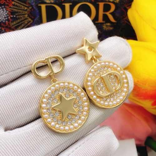 Cheap Christian Dior Earrings For Women #1251874 Replica Wholesale [$27.00 USD] [ITEM#1251874] on Replica Christian Dior Earrings