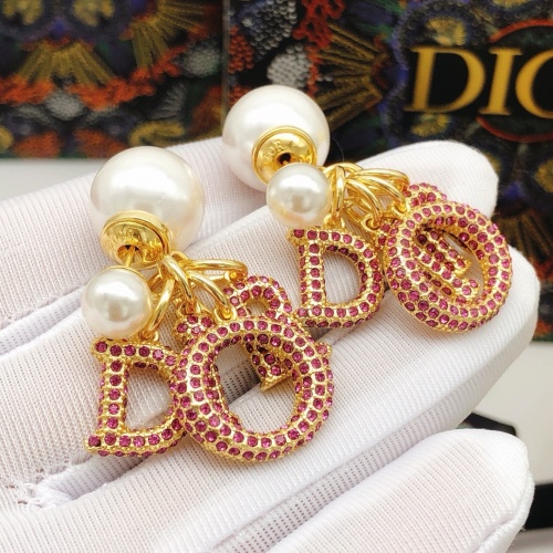 Cheap Christian Dior Earrings For Women #1251879 Replica Wholesale [$34.00 USD] [ITEM#1251879] on Replica Christian Dior Earrings