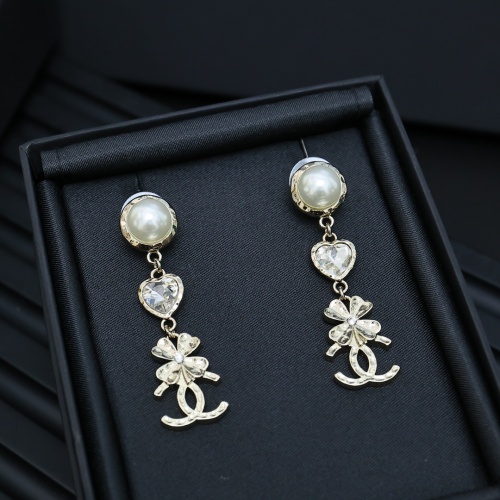 Cheap Chanel Earrings For Women #1251897 Replica Wholesale [$27.00 USD] [ITEM#1251897] on Replica Chanel Earrings