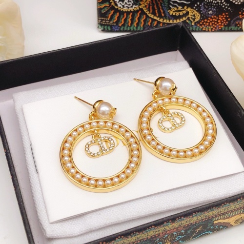 Cheap Christian Dior Earrings For Women #1251909 Replica Wholesale [$27.00 USD] [ITEM#1251909] on Replica Christian Dior Earrings