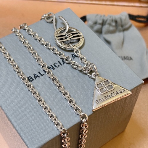 Cheap Balenciaga Necklaces #1251918 Replica Wholesale [$56.00 USD] [ITEM#1251918] on Replica Balenciaga Necklaces