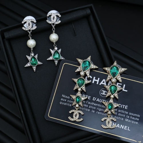 Cheap Chanel Earrings For Women #1251924 Replica Wholesale [$32.00 USD] [ITEM#1251924] on Replica Chanel Earrings