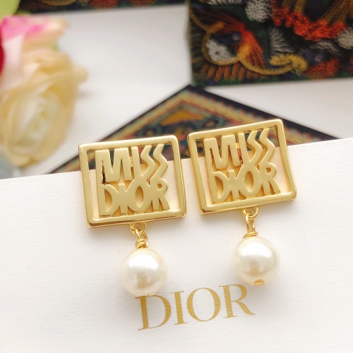 Cheap Christian Dior Earrings For Women #1251937 Replica Wholesale [$27.00 USD] [ITEM#1251937] on Replica Christian Dior Earrings