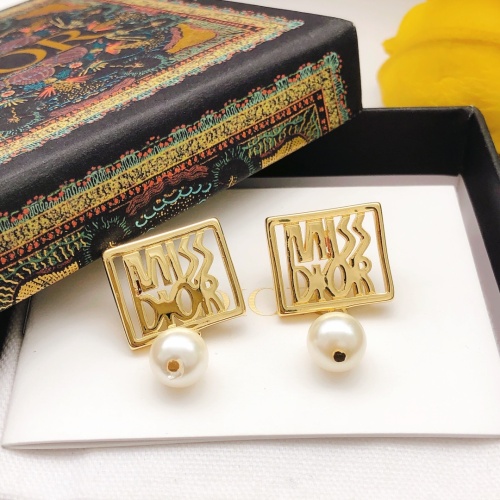 Cheap Christian Dior Earrings For Women #1251937 Replica Wholesale [$27.00 USD] [ITEM#1251937] on Replica Christian Dior Earrings