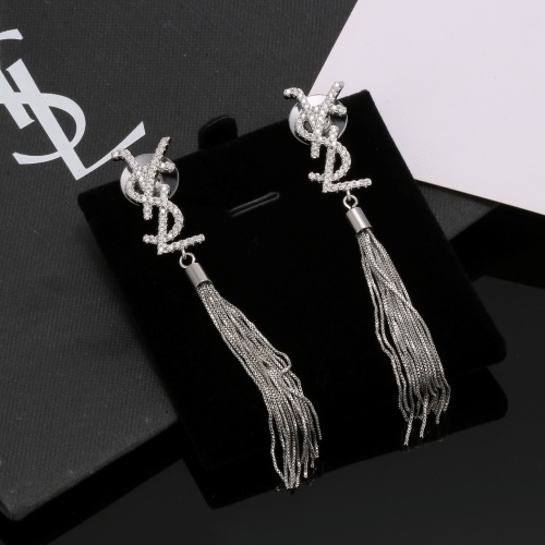 Cheap Yves Saint Laurent YSL Earrings For Women #1251961 Replica Wholesale [$27.00 USD] [ITEM#1251961] on Replica Yves Saint Laurent YSL Earrings