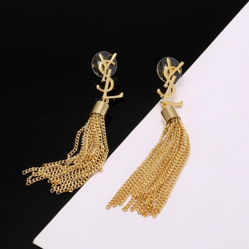 Cheap Yves Saint Laurent YSL Earrings For Women #1251964 Replica Wholesale [$27.00 USD] [ITEM#1251964] on Replica Yves Saint Laurent YSL Earrings